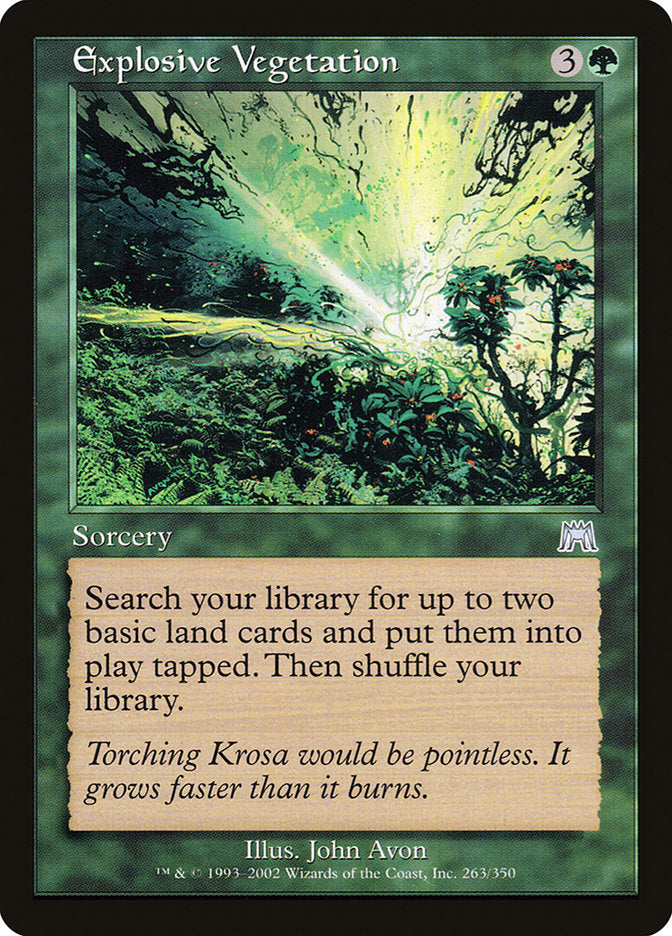 Explosive Vegetation [Onslaught] | Play N Trade Winnipeg