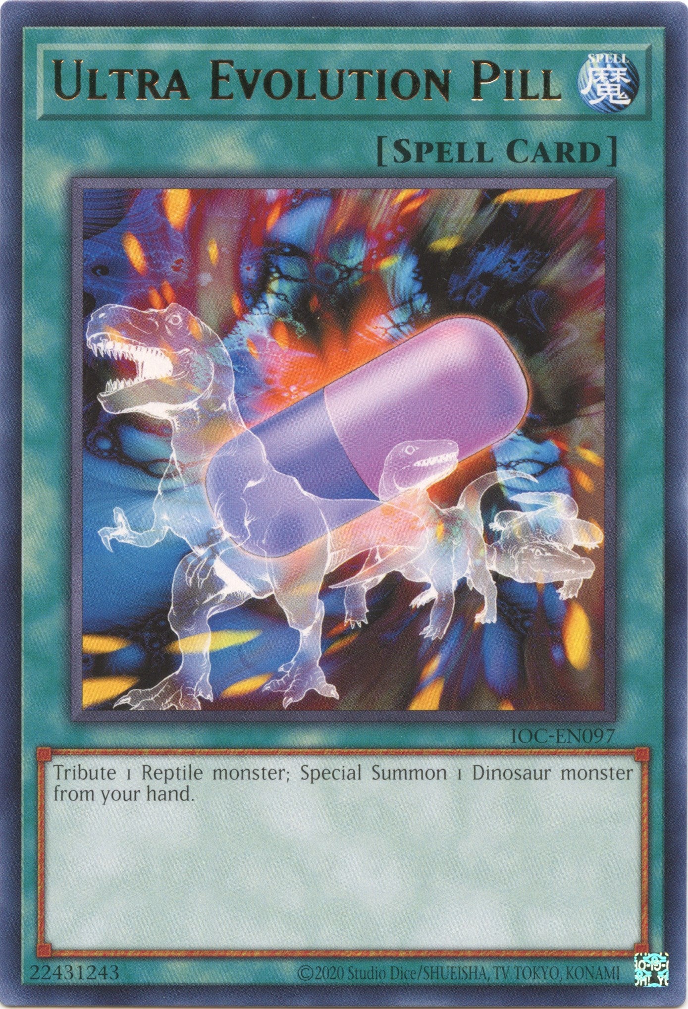 Ultra Evolution Pill (25th Anniversary) [IOC-EN097] Rare | Play N Trade Winnipeg