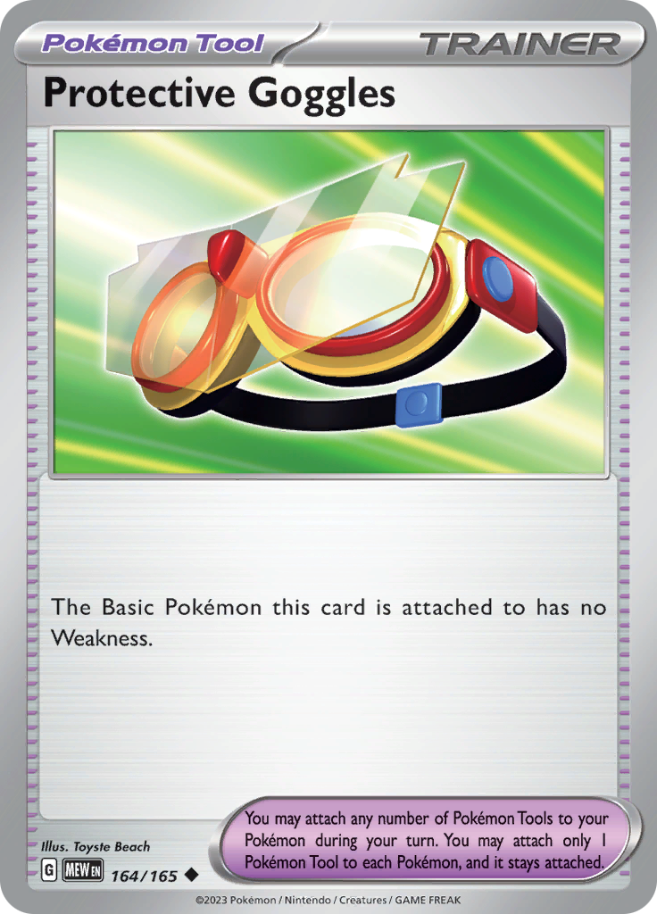Protective Goggles (164/165) [Scarlet & Violet: 151] | Play N Trade Winnipeg