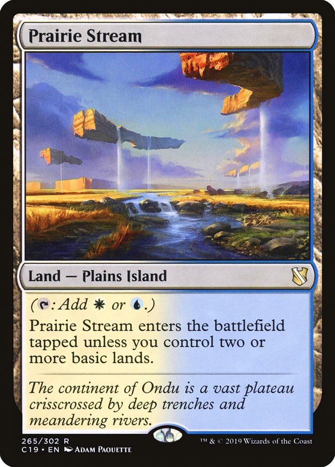 Prairie Stream [Commander 2019] | Play N Trade Winnipeg