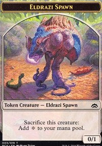 Eldrazi Spawn (003) // Eldrazi Double-sided Token [Planechase Anthology Tokens] | Play N Trade Winnipeg