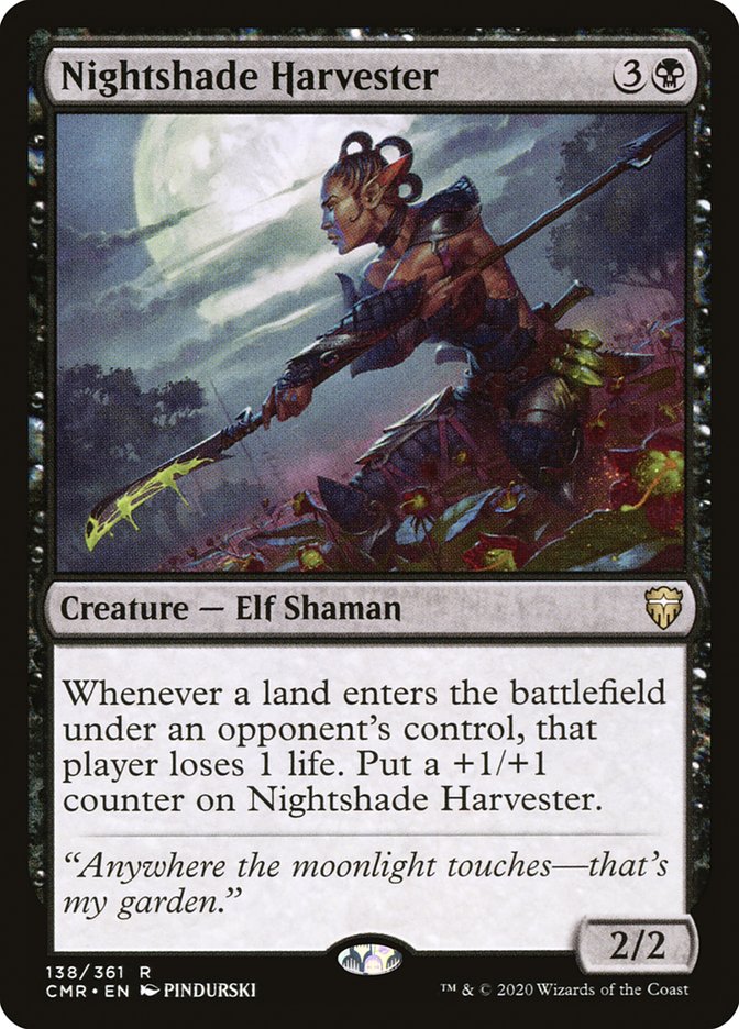 Nightshade Harvester [Commander Legends] | Play N Trade Winnipeg