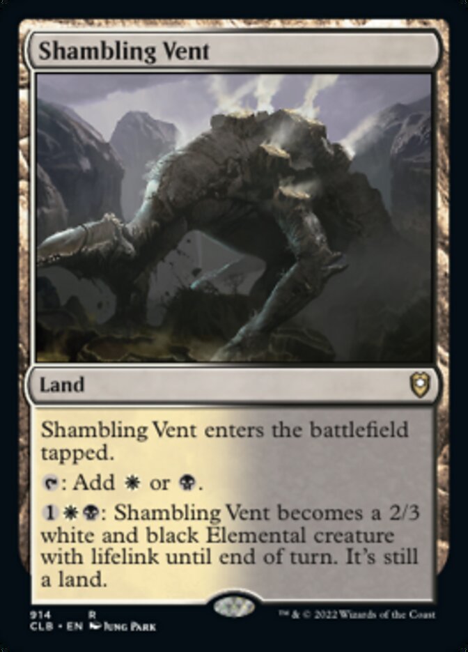 Shambling Vent [Commander Legends: Battle for Baldur's Gate] | Play N Trade Winnipeg