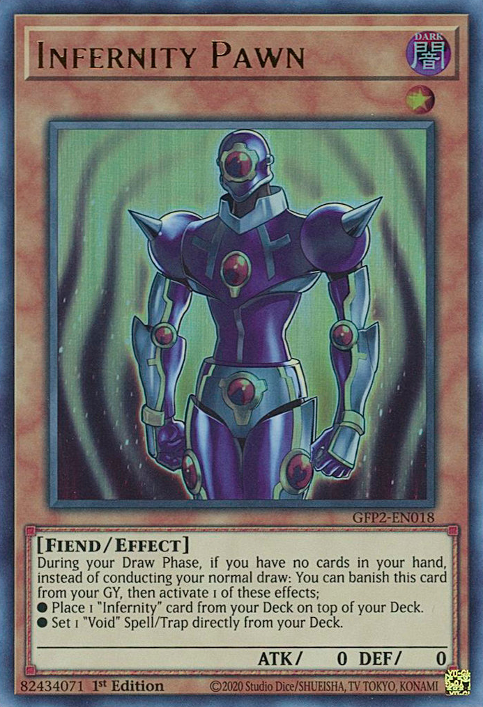 Infernity Pawn [GFP2-EN018] Ultra Rare | Play N Trade Winnipeg