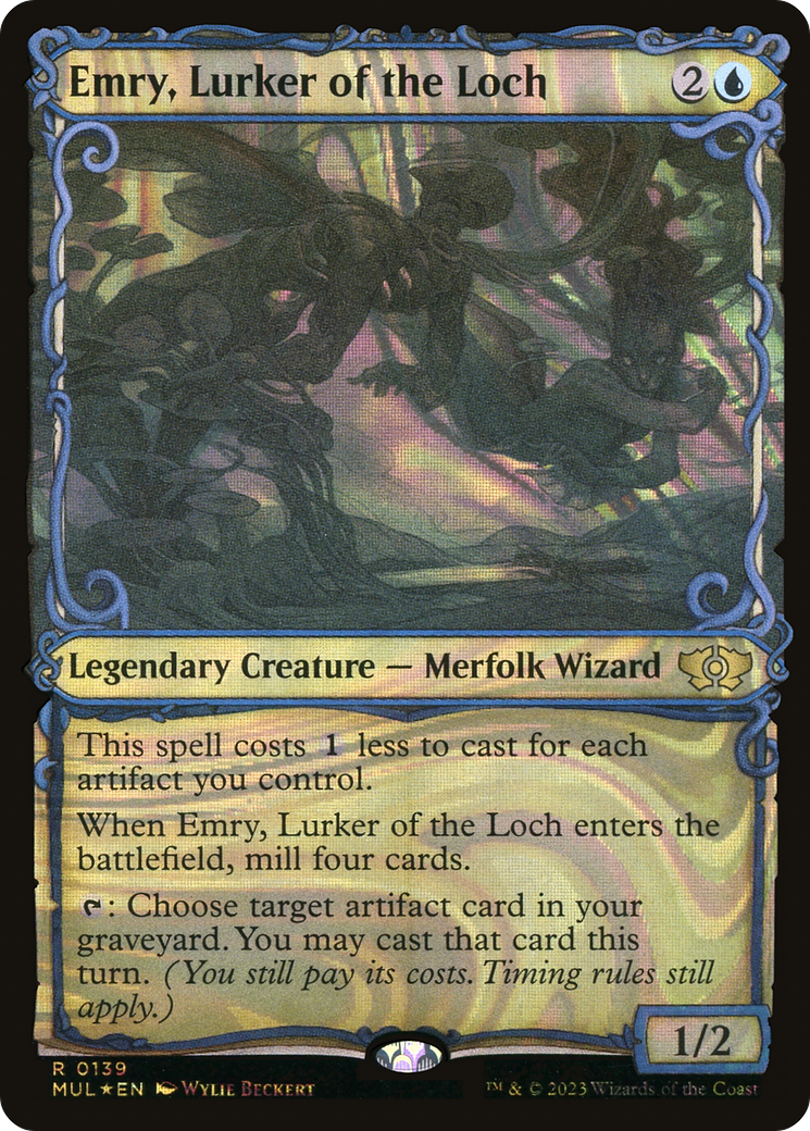 Emry, Lurker of the Loch (Halo Foil) [Multiverse Legends] | Play N Trade Winnipeg