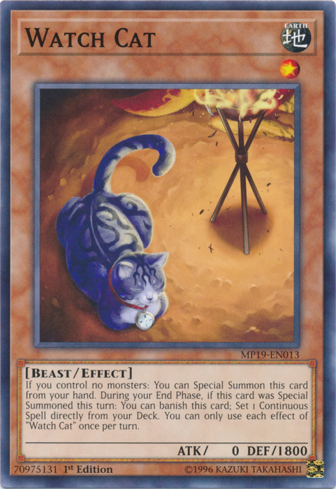Watch Cat [MP19-EN013] Common | Play N Trade Winnipeg