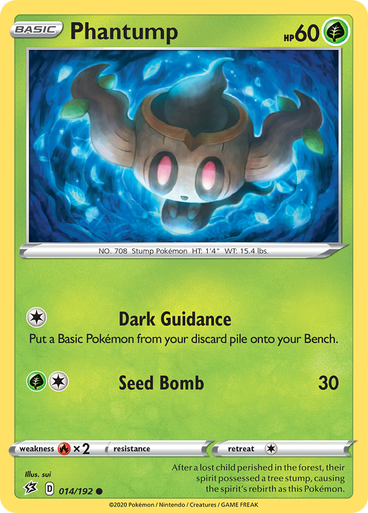 Phantump (014/192) [Sword & Shield: Rebel Clash] | Play N Trade Winnipeg