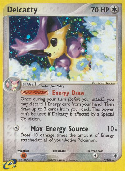 Delcatty (5/109) [EX: Ruby & Sapphire] | Play N Trade Winnipeg