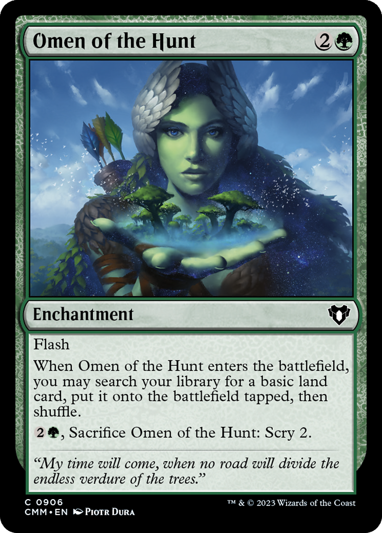 Omen of the Hunt [Commander Masters] | Play N Trade Winnipeg