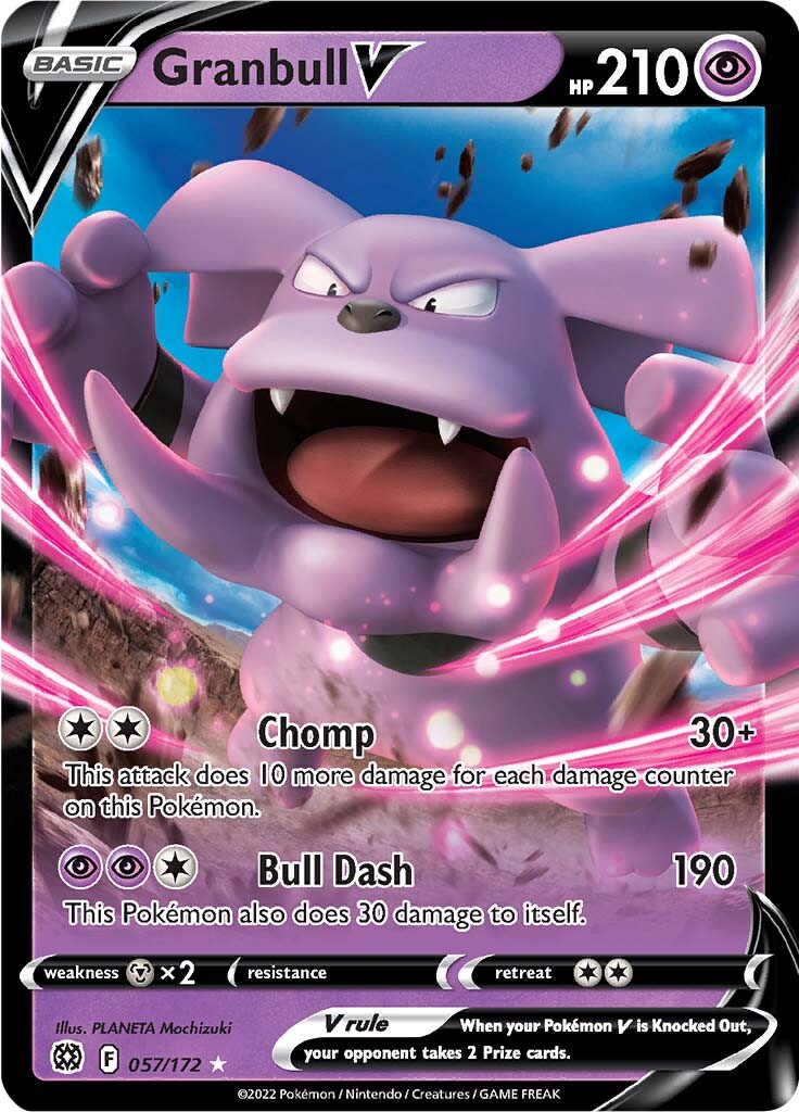 Granbull V (057/172) [Sword & Shield: Brilliant Stars] | Play N Trade Winnipeg