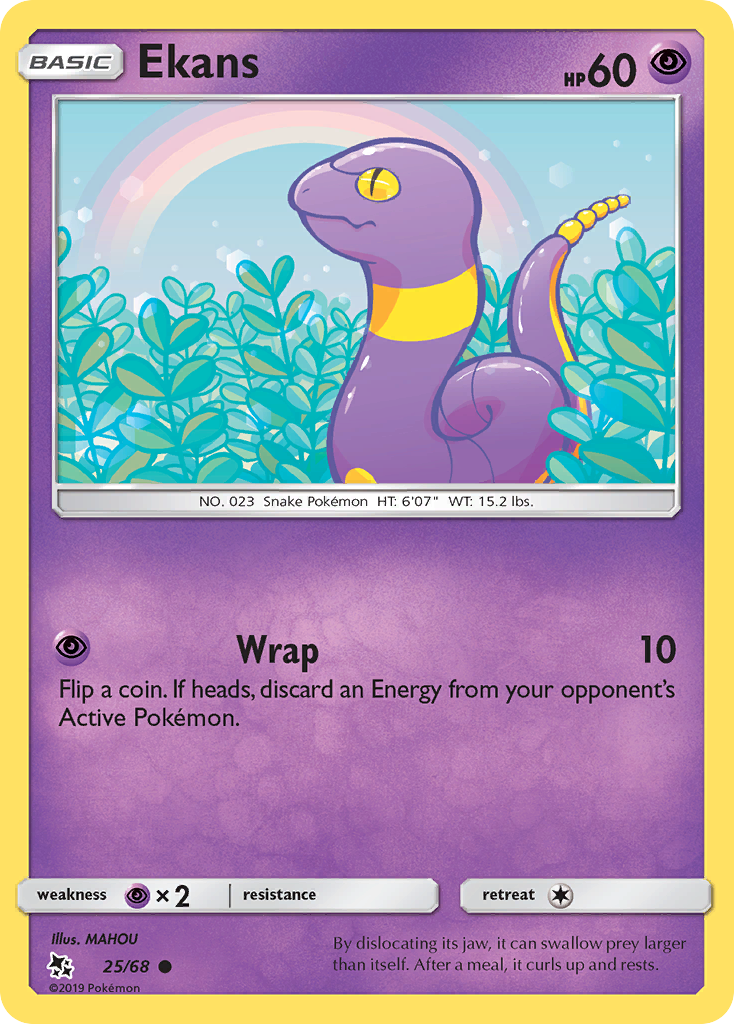 Ekans (25/68) [Sun & Moon: Hidden Fates] | Play N Trade Winnipeg