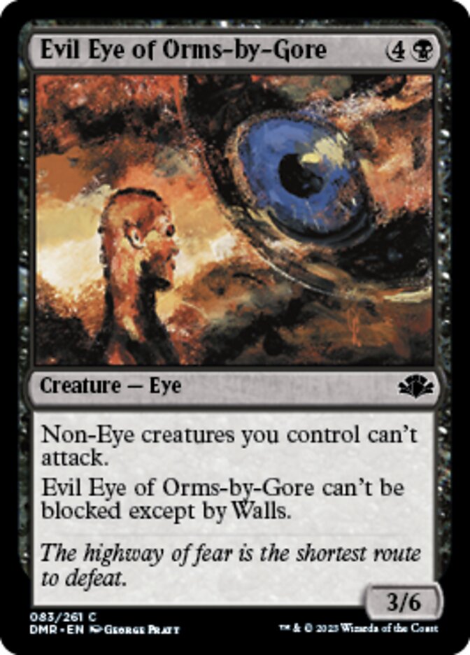 Evil Eye of Orms-by-Gore [Dominaria Remastered] | Play N Trade Winnipeg