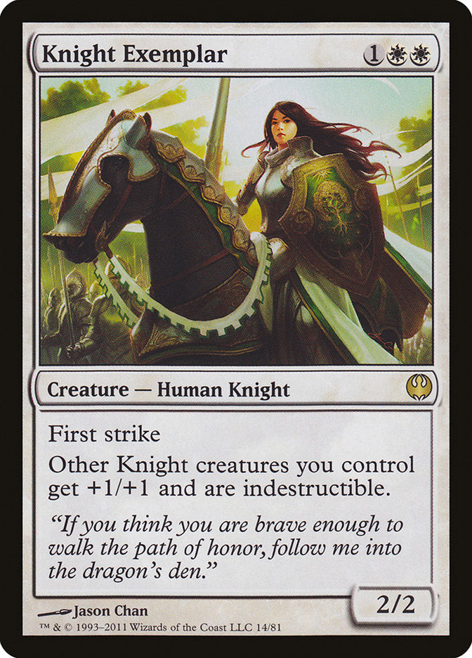 Knight Exemplar [Duel Decks: Knights vs. Dragons] | Play N Trade Winnipeg