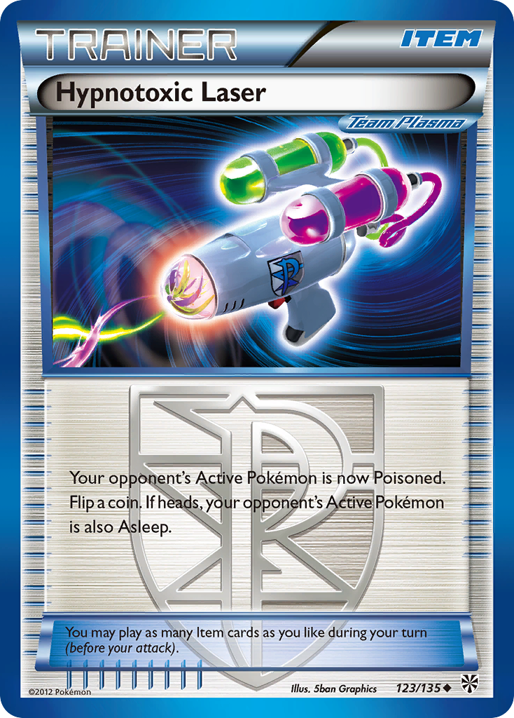 Hypnotoxic Laser (123/135) [Black & White: Plasma Storm] | Play N Trade Winnipeg