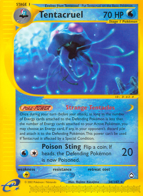 Tentacruel (38/147) [Aquapolis] | Play N Trade Winnipeg