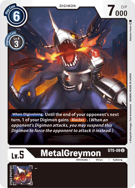 MetalGreymon [ST5-09] [Starter Deck: Machine Black] | Play N Trade Winnipeg