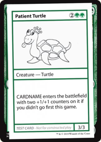 Patient Turtle (2021 Edition) [Mystery Booster Playtest Cards] | Play N Trade Winnipeg