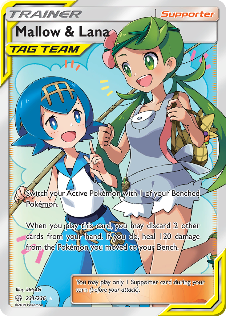 Mallow & Lana (231/236) [Sun & Moon: Cosmic Eclipse] | Play N Trade Winnipeg