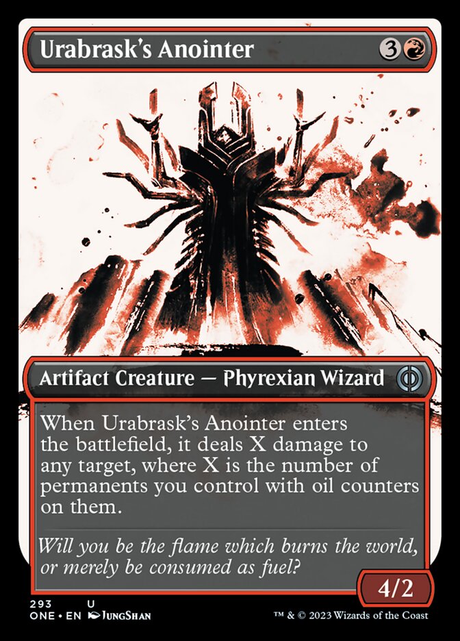 Urabrask's Anointer (Showcase Ichor) [Phyrexia: All Will Be One] | Play N Trade Winnipeg