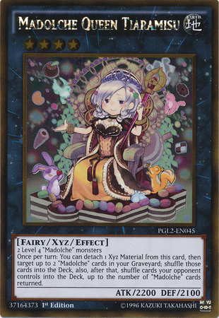 Madolche Queen Tiaramisu [PGL2-EN045] Gold Rare | Play N Trade Winnipeg