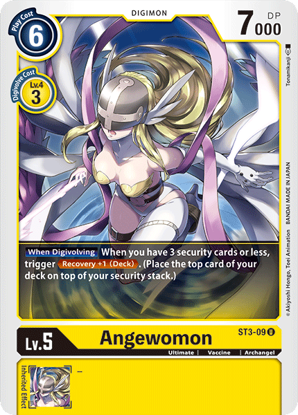 Angewomon [ST3-09] [Starter Deck: Heaven's Yellow] | Play N Trade Winnipeg