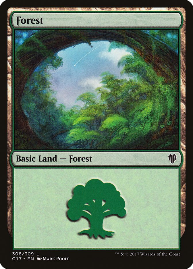 Forest (308) [Commander 2017] | Play N Trade Winnipeg