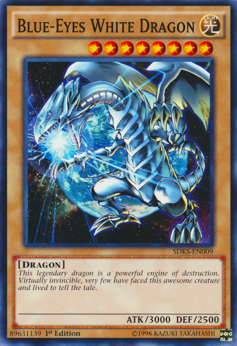 Blue-Eyes White Dragon [SDKS-EN009] Common | Play N Trade Winnipeg