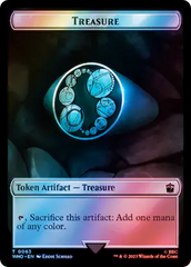 Human Noble // Treasure (0063) Double-Sided Token (Surge Foil) [Doctor Who Tokens] | Play N Trade Winnipeg