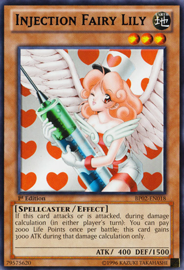 Injection Fairy Lily [BP02-EN018] Rare | Play N Trade Winnipeg