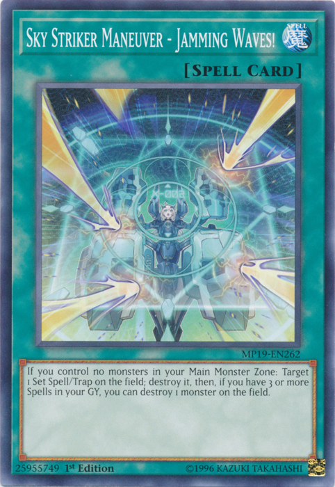 Sky Striker Maneuver - Jamming Waves! [MP19-EN262] Common | Play N Trade Winnipeg