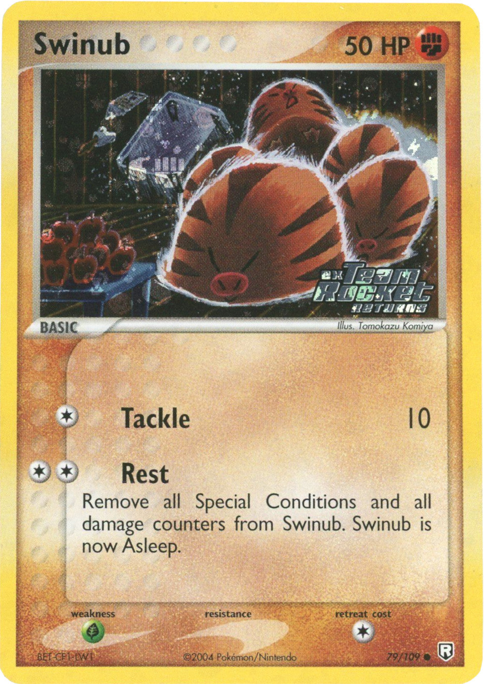 Swinub (79/109) (Stamped) [EX: Team Rocket Returns] | Play N Trade Winnipeg