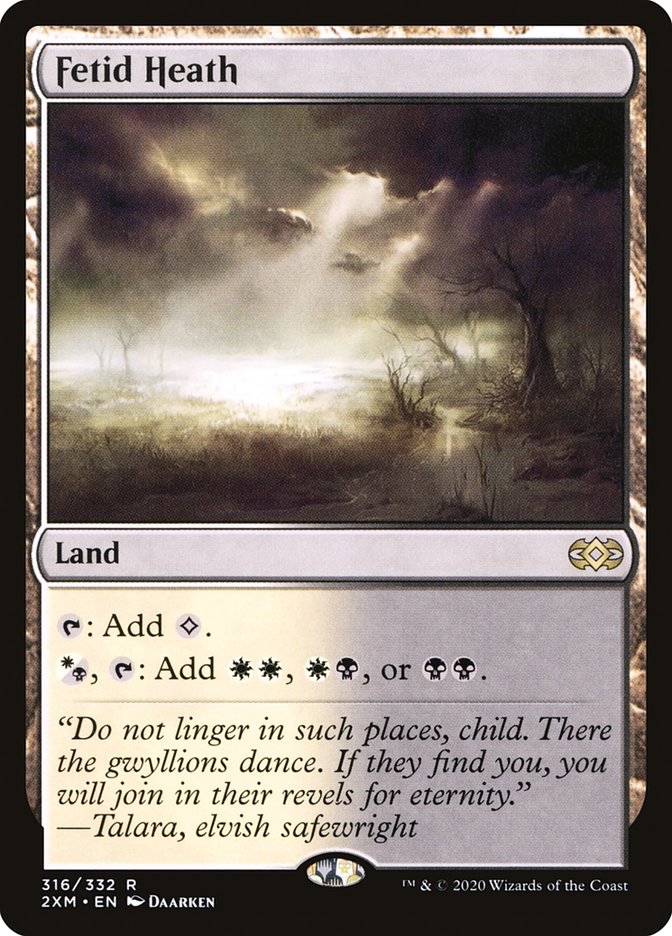 Fetid Heath [Double Masters] | Play N Trade Winnipeg