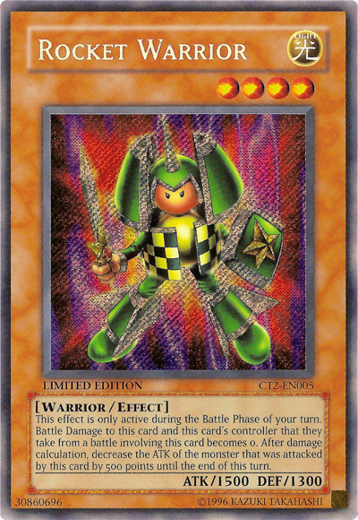 Rocket Warrior [CT2-EN005] Secret Rare | Play N Trade Winnipeg