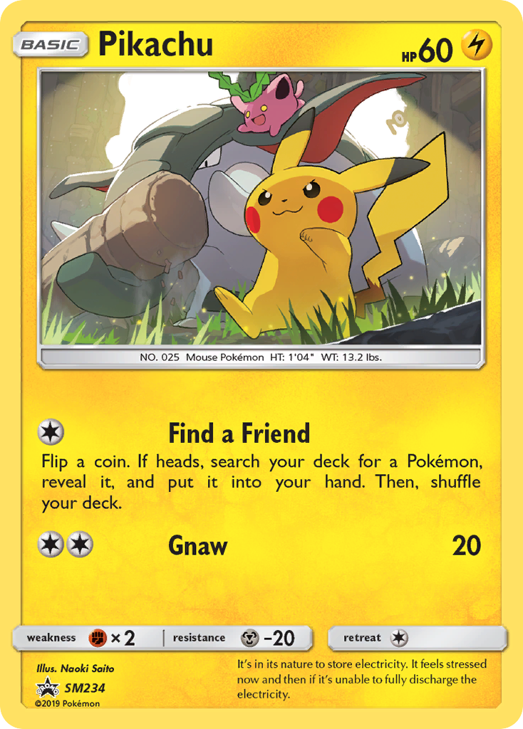 Pikachu (SM234) [Sun & Moon: Black Star Promos] | Play N Trade Winnipeg