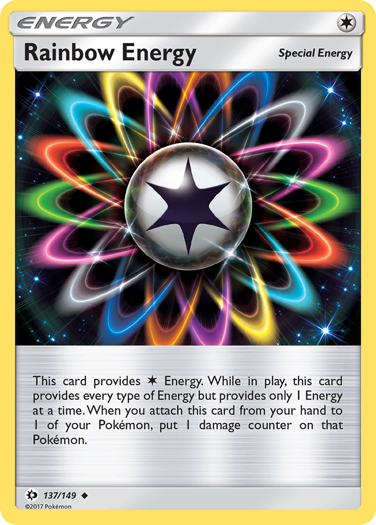 Rainbow Energy (137/149) [Sun & Moon: Base Set] | Play N Trade Winnipeg