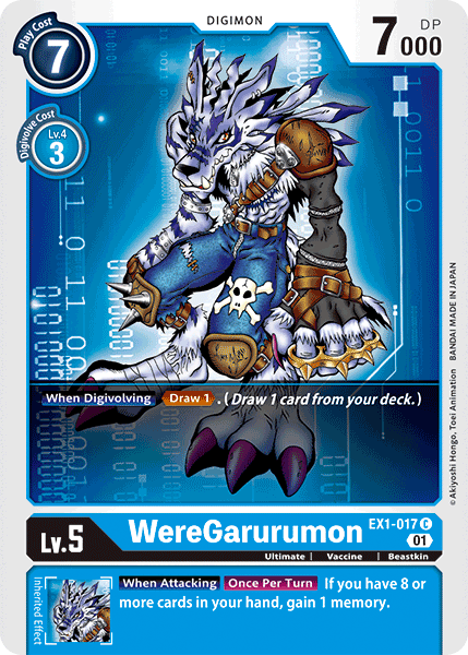 WereGarurumon [EX1-017] [Classic Collection] | Play N Trade Winnipeg