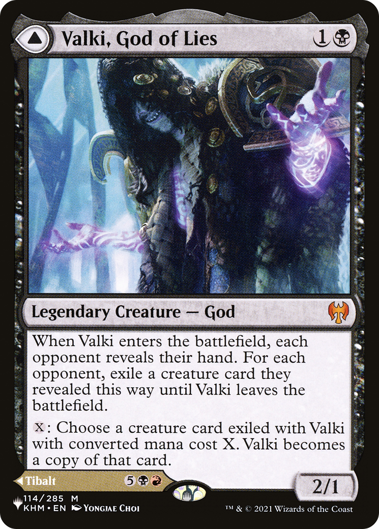 Valki, God of Lies // Tibalt, Cosmic Impostor [Secret Lair: From Cute to Brute] | Play N Trade Winnipeg