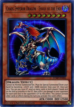 Chaos Emperor Dragon - Envoy of the End [JUMP-EN086] Ultra Rare | Play N Trade Winnipeg