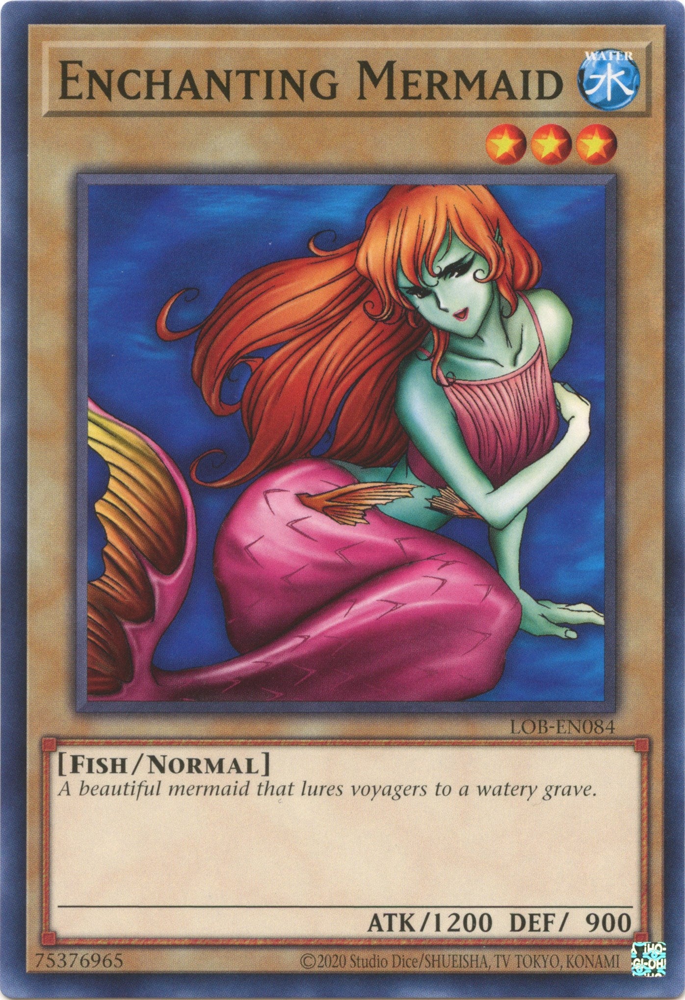 Enchanting Mermaid (25th Anniversary) [LOB-EN084] Common | Play N Trade Winnipeg