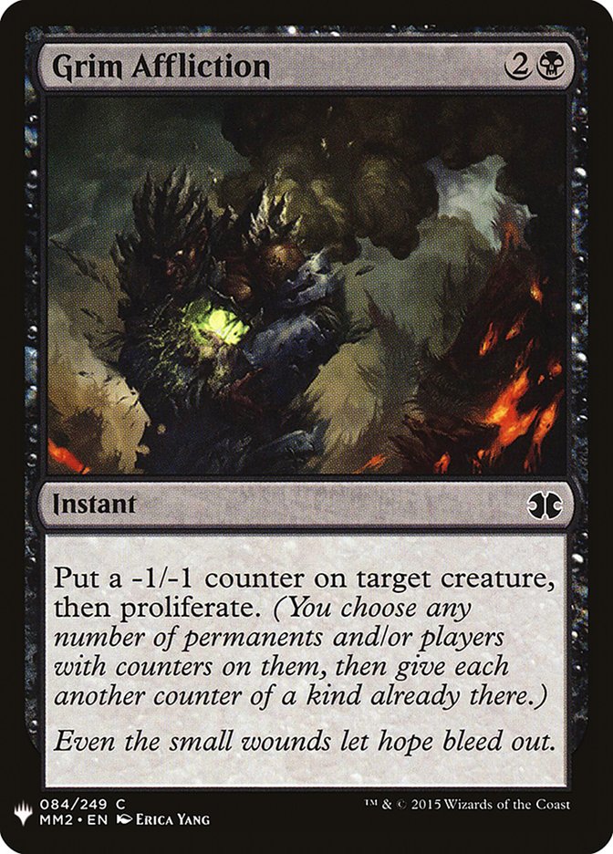 Grim Affliction [Mystery Booster] | Play N Trade Winnipeg