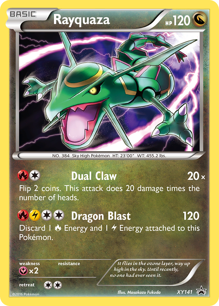 Rayquaza (XY141) [XY: Black Star Promos] | Play N Trade Winnipeg