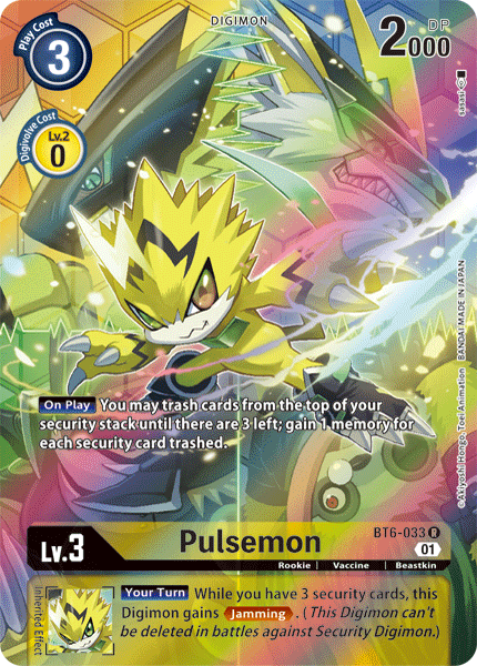 Pulsemon [BT6-033] (Alternate Art) [Double Diamond] | Play N Trade Winnipeg