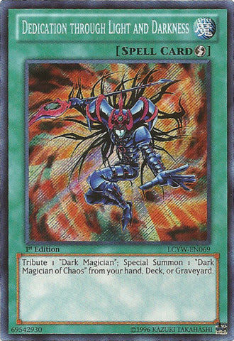 Dedication through Light and Darkness [LCYW-EN069] Secret Rare | Play N Trade Winnipeg