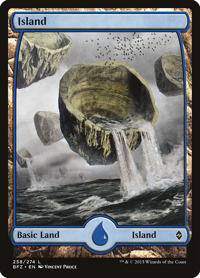 Island (258) [Battle for Zendikar] | Play N Trade Winnipeg