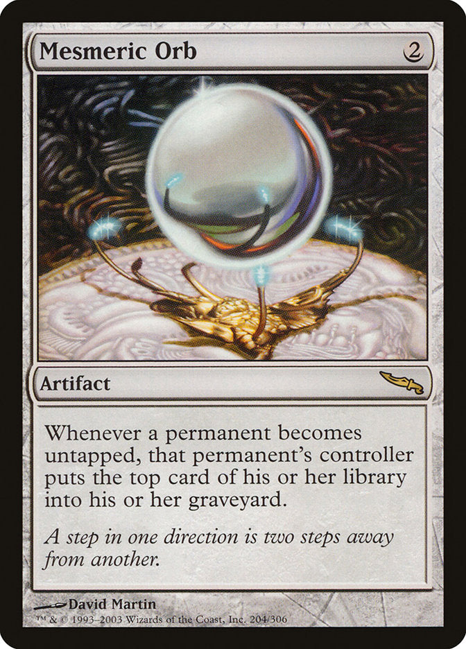 Mesmeric Orb [Mirrodin] | Play N Trade Winnipeg