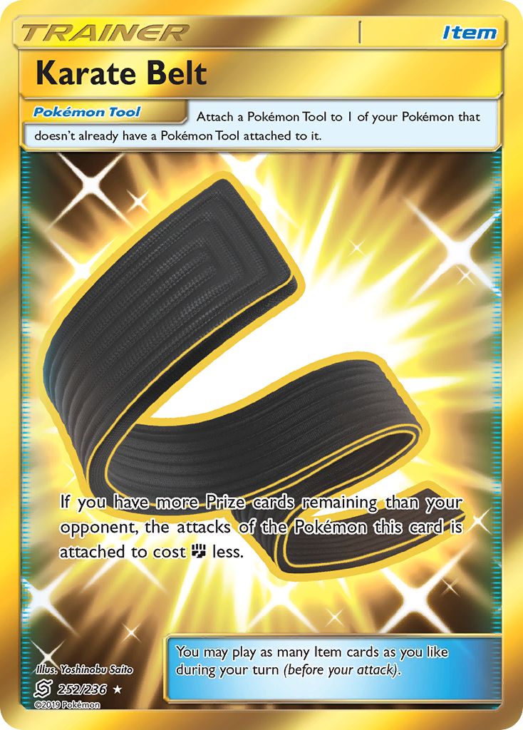 Karate Belt (252/236) [Sun & Moon: Unified Minds] | Play N Trade Winnipeg