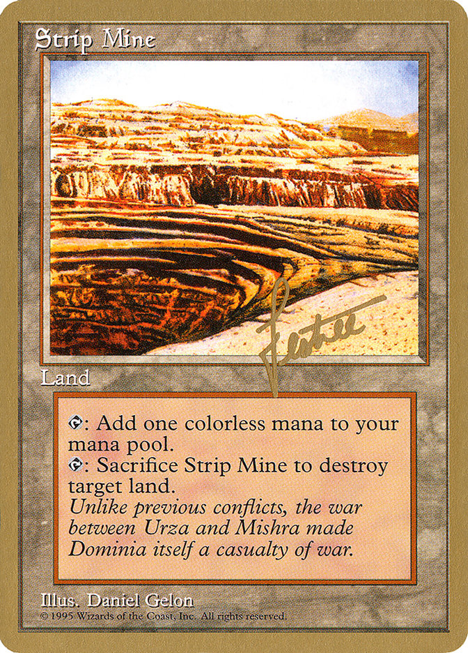 Strip Mine (Bertrand Lestree) [Pro Tour Collector Set] | Play N Trade Winnipeg