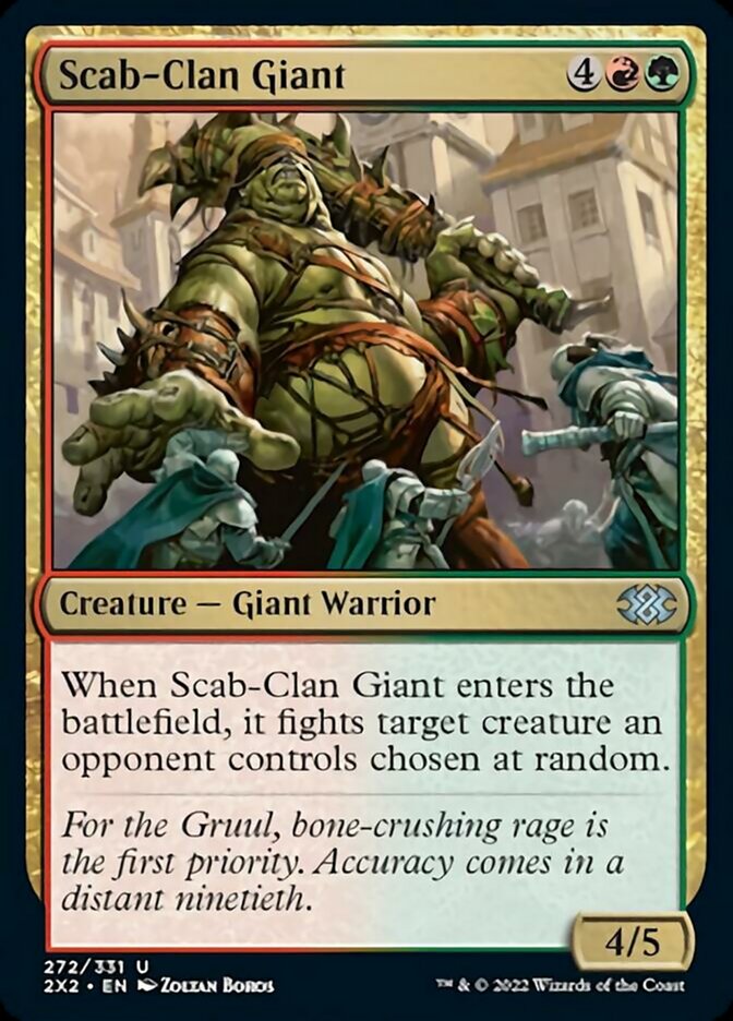 Scab-Clan Giant [Double Masters 2022] | Play N Trade Winnipeg