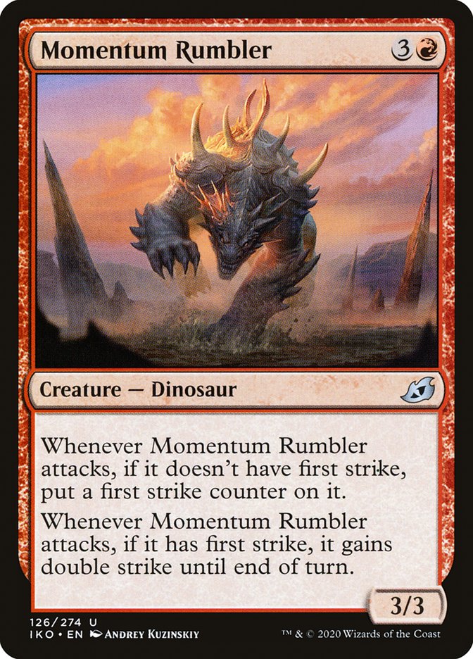 Momentum Rumbler [Ikoria: Lair of Behemoths] | Play N Trade Winnipeg