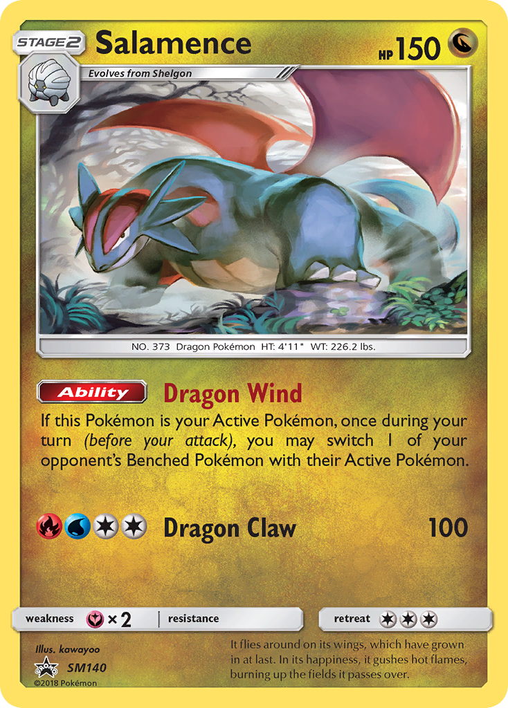 Salamence (SM140) [Sun & Moon: Black Star Promos] | Play N Trade Winnipeg